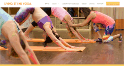 Desktop Screenshot of livingstoneyoga.com